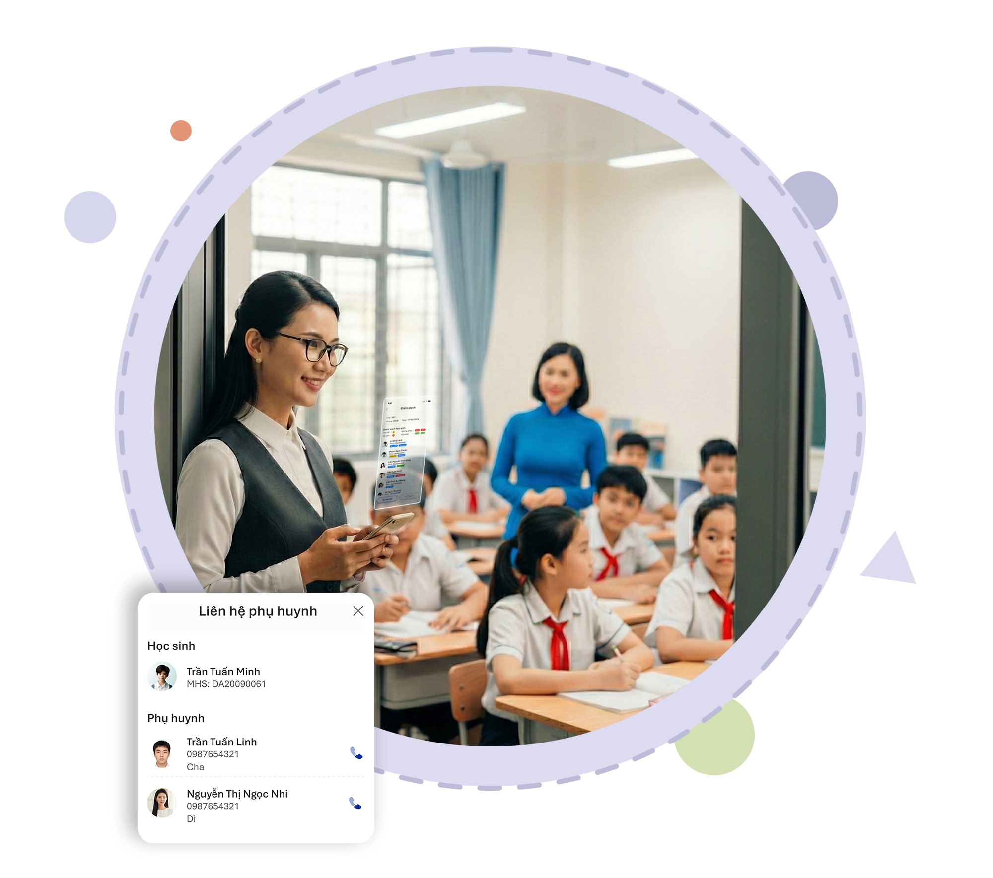 Xuất báo cáo thống kê cho kế toán với ANNA School