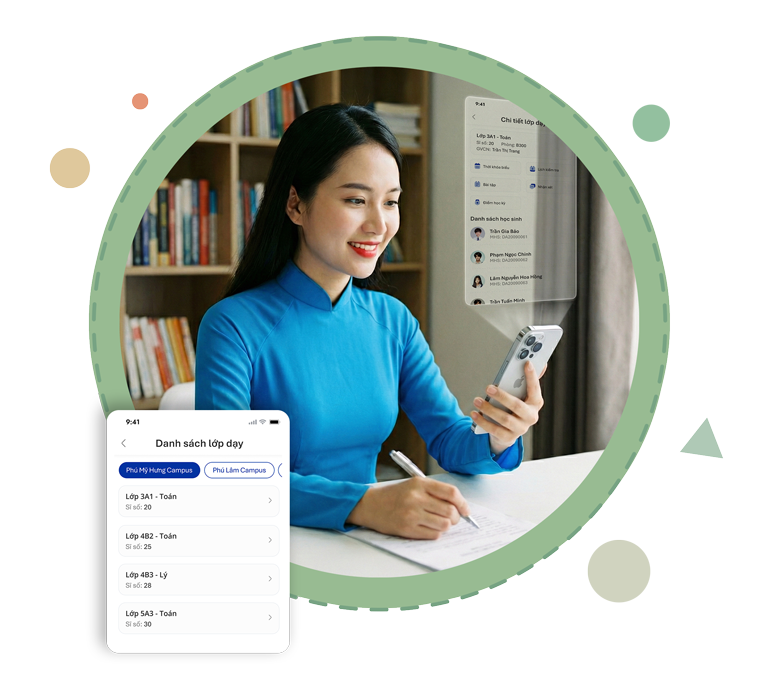 Theo dõi điểm danh và nhận xét học sinh trên ANNA School