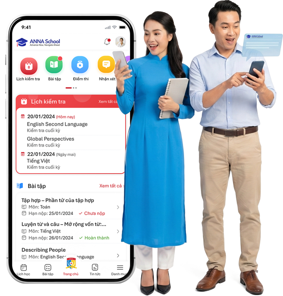 ANNA School ứng dụng Quản lý giáo dục